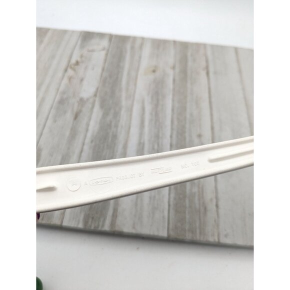 Hutzler Solid Serving Ladle Soup Spoon Melamine 11" White No 705 - Picture 6 of 7